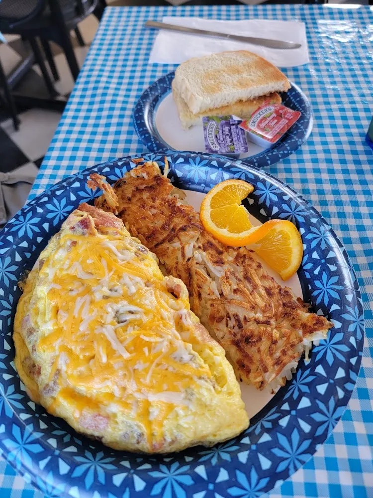 Three Meat Omelette