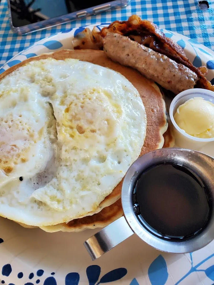 Two Eggs with Sausage
